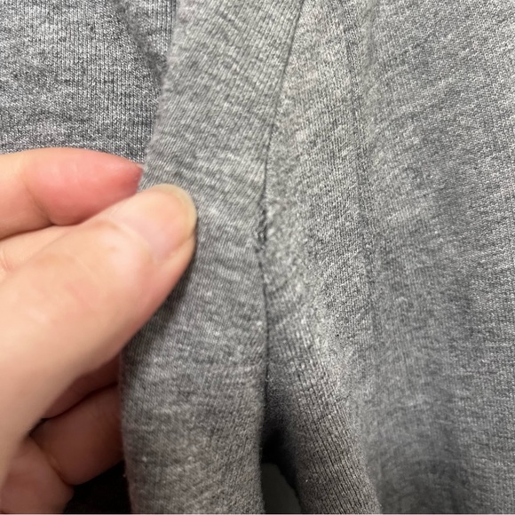 FREE PEOPLE Patchwork Ribbon Fitted Hoodie size Large (fits more like a medium) - Picture 15 of 15